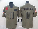 Nike Cardinals 11 Larry Fitzgerald 2019 Olive Salute To Service Limited Jersey,baseball caps,new era cap wholesale,wholesale hats